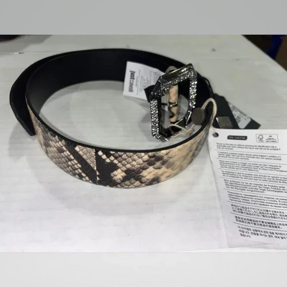 Just Cavalli | Accessories | Just Cavalli 4mm Snake Printed 
